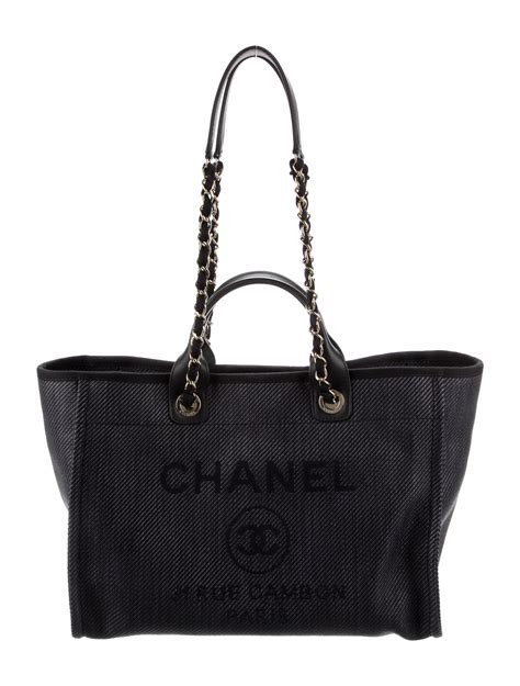 chanel medium deauville tote